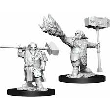 D&D Primed Miniatures Dwarf Cleric
