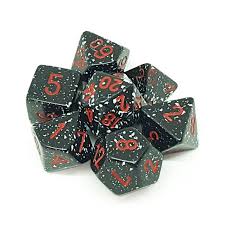 Chessex Speckled Space Polyhedral 7 Die Set | The CG Realm