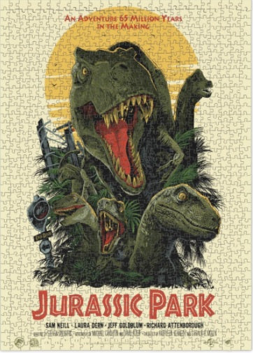 JURASSIC PARK 1000 PIECE PUZZLE