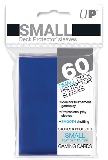 60ct Pro Blue Small Deck Protectors | The CG Realm