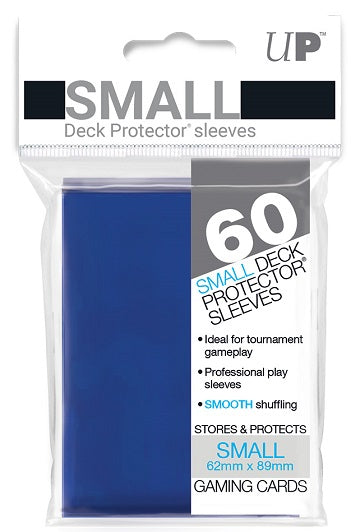 60ct Pro Blue Small Deck Protectors | The CG Realm