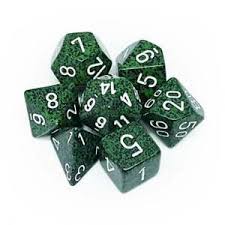 Chessex Speckled Recon Polyhedral 7 Die Set