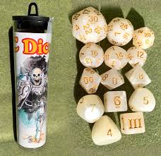 DCC RPG DICE SET: SKELETON SAINT