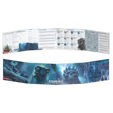DND DM SCREEN ICEWIND DALE RIME O/T  FROSTMAIDEN