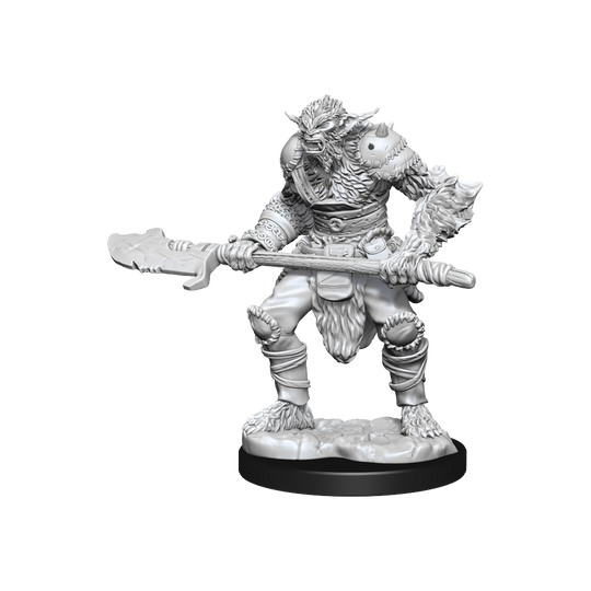 DND UNPAINTED MINIS WV15 BUGBEAR MALE AND FEMALE