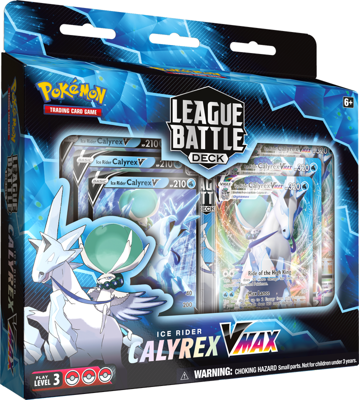 POKEMON LEAGUE BATTLE DECK CALYREX VMAX (Release Date:  2022-07-22) | The CG Realm