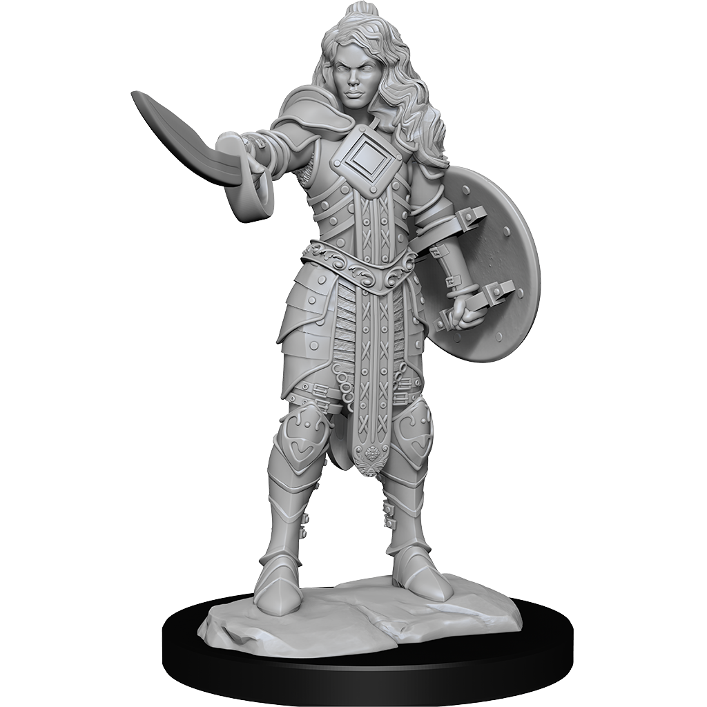 PF UNPAINTED MINIS WV14 HUMAN CHAMPION FEMALE | The CG Realm