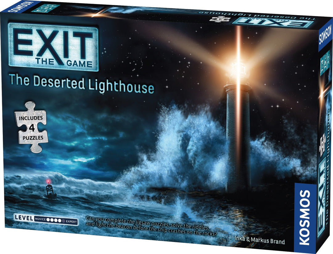 EXIT: THE DESERTED LIGHTHOUSE (WITH PUZZLE) (Release Date:  2021-05-23)