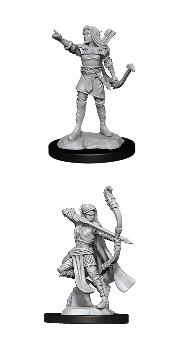 DND UNPAINTED MINIS WV13 ELF RANGER FEMALE | The CG Realm