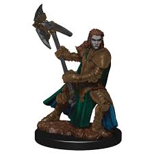 D&D Miniature Icons of the Realms Pre-Painted Orc Fighter