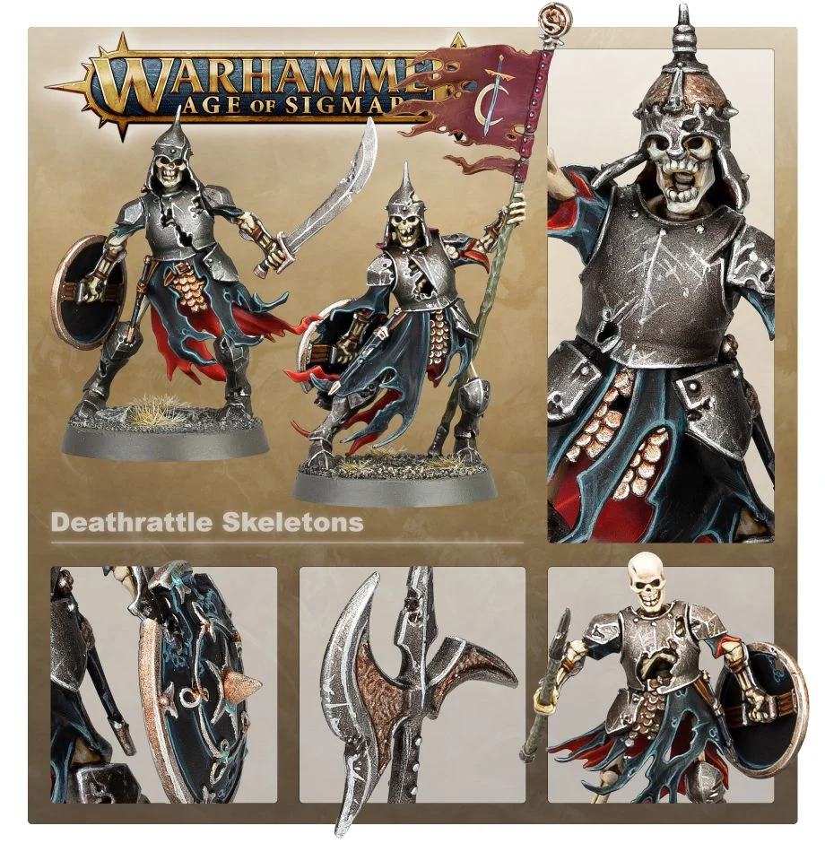 Warhammer Age of Sigmar Deathrattle Skeletons | The CG Realm