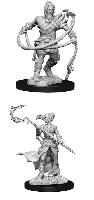 MTG UNPAINTED MINIS WV13 MYSTIC/KOR HOOKMASTER | The CG Realm