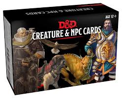 D&D Creature & NPC cards