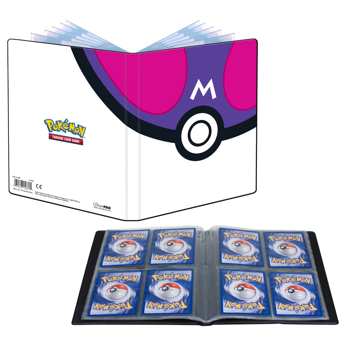 UP PORTFOLIO 4PKT POKEMON MASTER BALL | The CG Realm