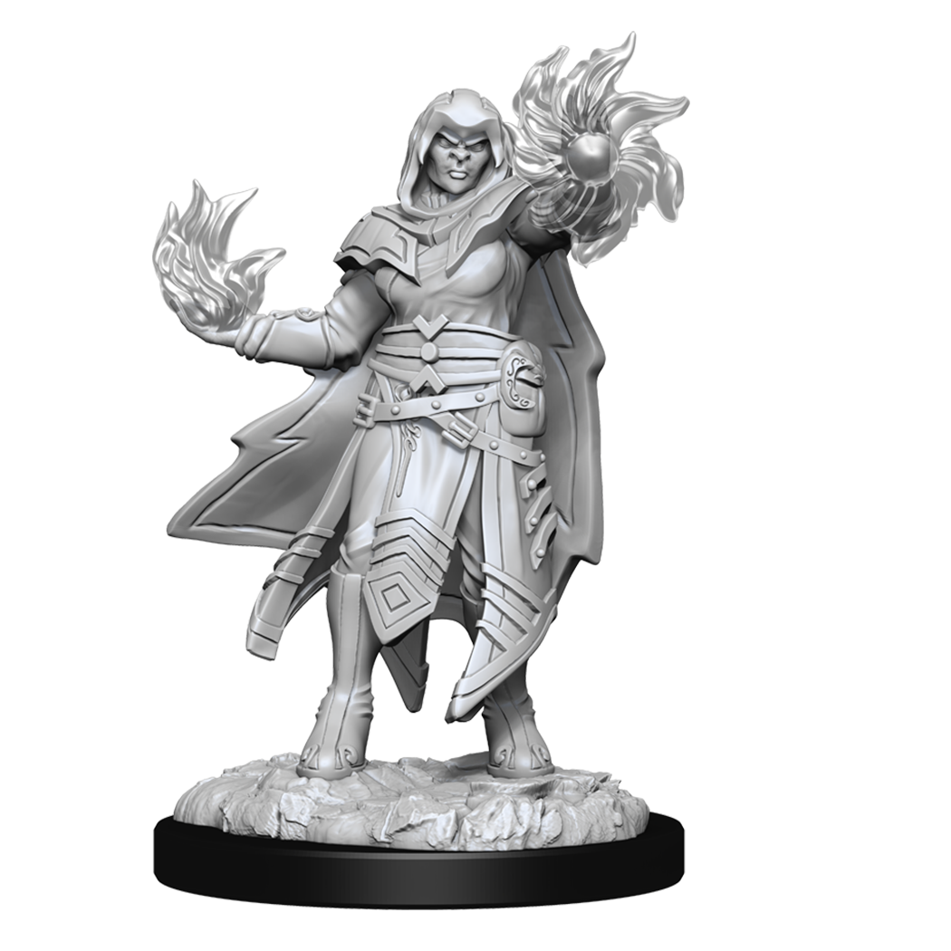 DND UNPAINTED MINIS WV15 HOBGOBLIN MALE AND FEMALE