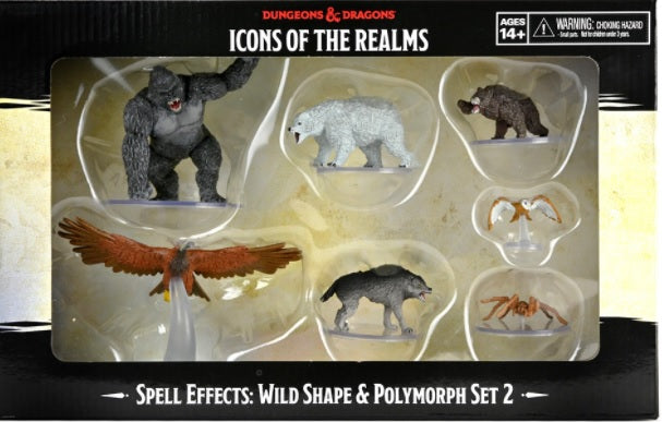 DND ICONS: WILD SHAPE AND POLYMORPH SET 2 | The CG Realm