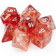 NEBULA 7-DIE SET RED/SILVER LUMINARY