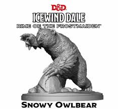 DND MINIS ICEWIND DALE RIME SNOWY  OWLBEAR