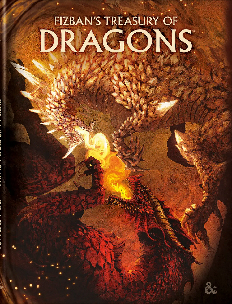 DND RPG FIZBAN'S TREASURY OF DRAGONS HC ALT COVER (Release Date:  2021-10-26) | The CG Realm