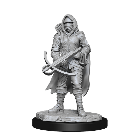 WIZKIDS UNPAINTED MINIS WV15 BOUNTY HUNTER/OUTLAW