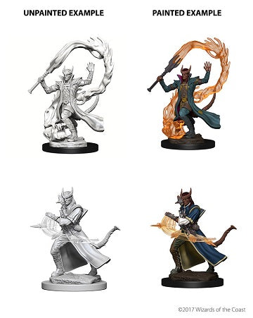 D&D Unpainted Miniature Nolzur's Tiefling Sorceror