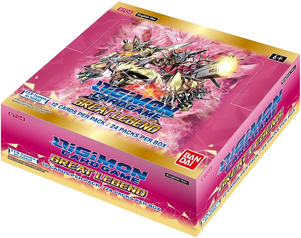 DIGIMON GREAT LEGEND BOOSTER (Release Date:  2021-06-11) | The CG Realm