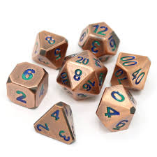 METAL FORGE DICE SET - OASIS