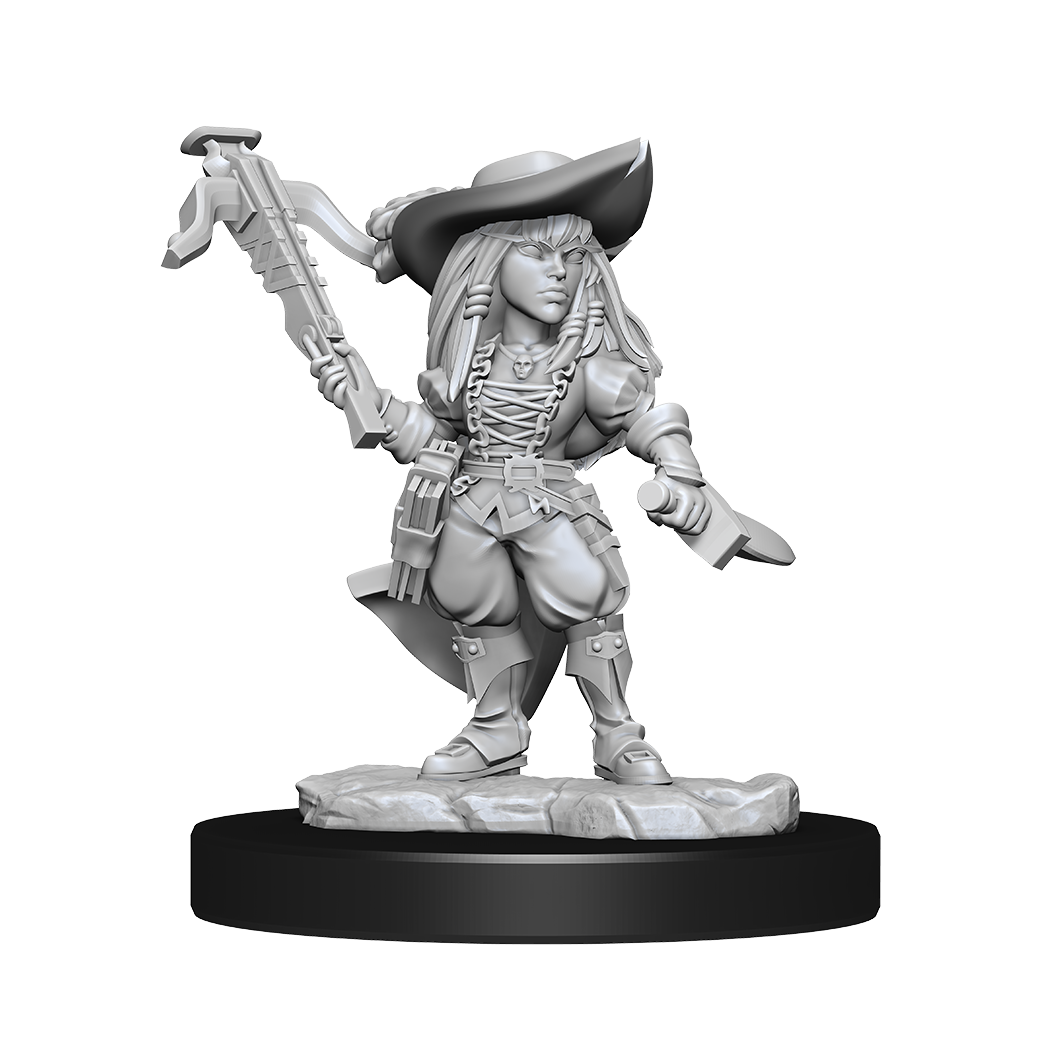 PF UNPAINTED MINIS WV15 GNOME BARD FEMALE