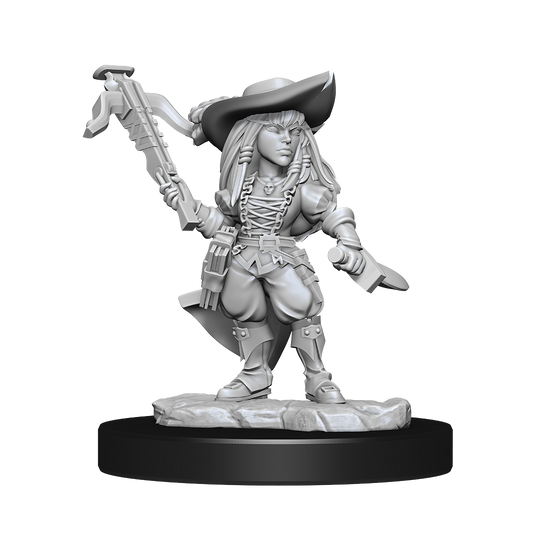 PF UNPAINTED MINIS WV15 GNOME BARD FEMALE
