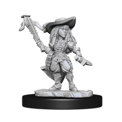 PF UNPAINTED MINIS WV15 GNOME BARD FEMALE | The CG Realm