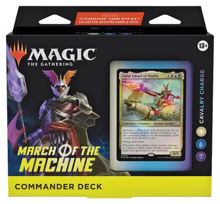 March of the Machine Commander Deck - Cavalry Charge - Commander: March of the Machine