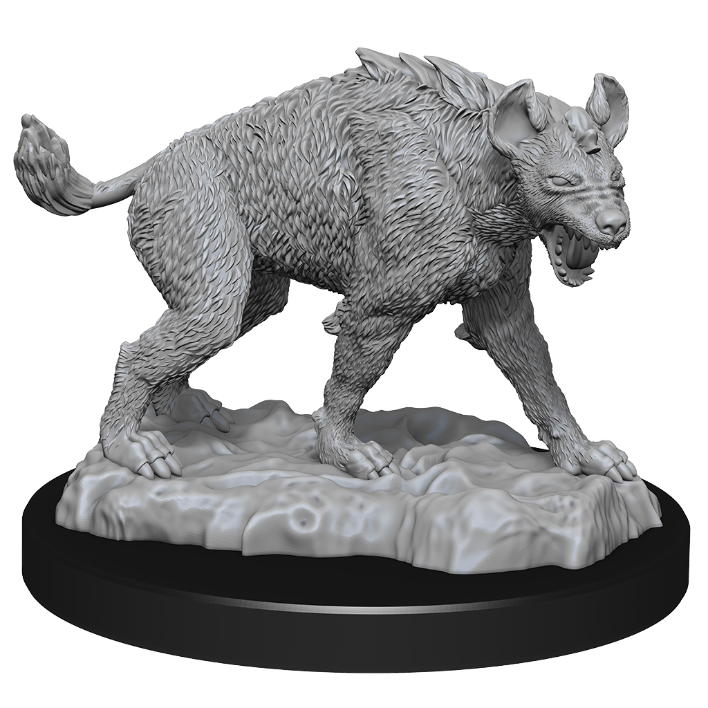 WIZKIDS UNPAINTED MINIS WV14 HYENAS | The CG Realm