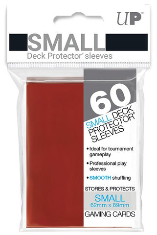 60ct Pro Red Small Deck Protectors