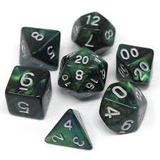 Die Hard Dice POLY RPG SET - SPRING EQUINOX