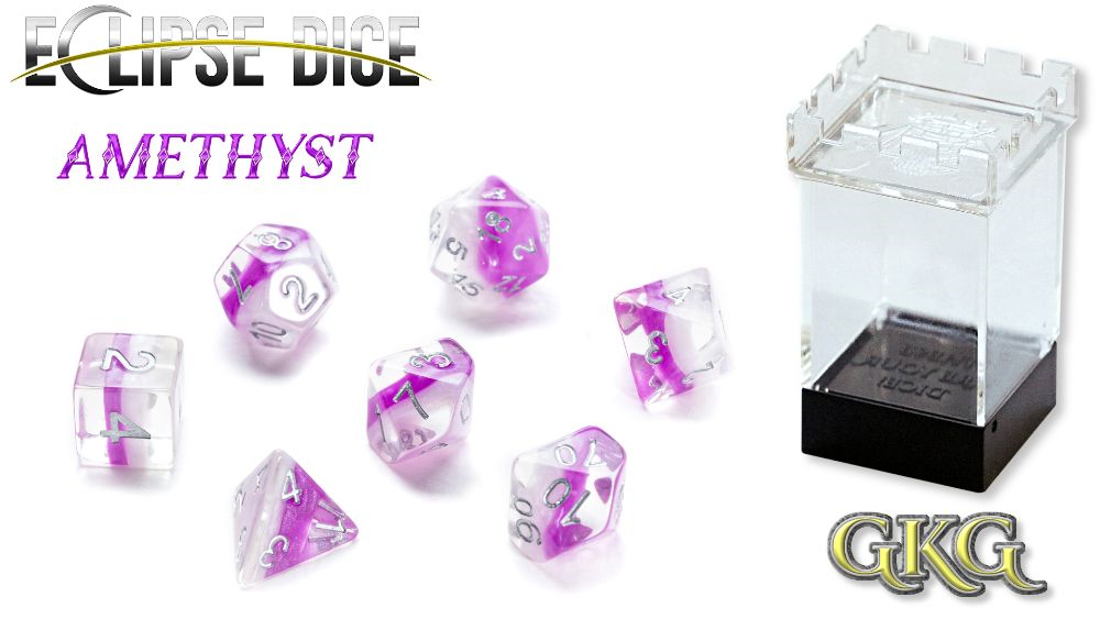 ECLIPSE DICE - AMETHYST