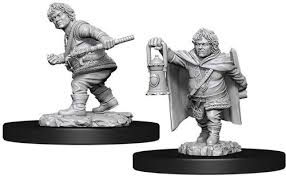 D&D Primed Miniatures Halfling Rogue