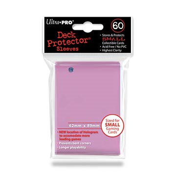 60ct Pro Pink Small Deck Protectors | The CG Realm