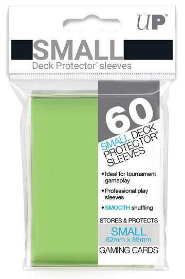 60ct Pro Lime Green Small Deck Protectors | The CG Realm