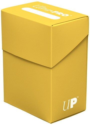 Ultra Pro Deck Box Yellow | The CG Realm