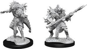 D&D Unpainted Miniatures Sahuagin