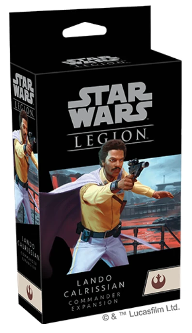 Star Wars Legion Rebel Lando Calrissian Commander Expansion