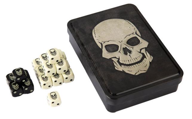 SKULL DICE SET 20CT