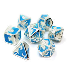 METAL RPG DICE SET - SPELLBINDER POLAR  VORTEX