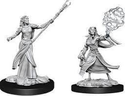 D&D Unpainted Miniatures Elf Sorcerer | The CG Realm