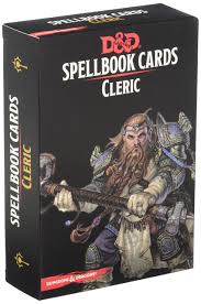 D&D Spellbook Cards Cleric