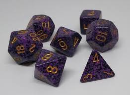 Chessex Speckled Hurricane Polyhedral 7 Die Set