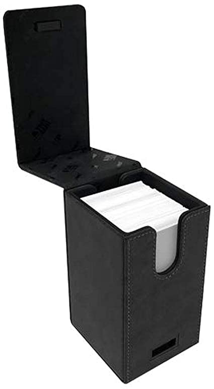 UP D-BOX ALCOVE TOWER SUEDE JET BLACK
