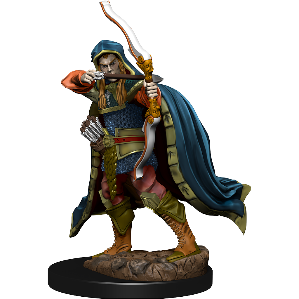 DND ICONS O/T REALMS ELF ROGUE MALE PREM FIG