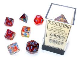NEBULA 7-DIE SET PRIMARY/TURQUOISE LUMINARY