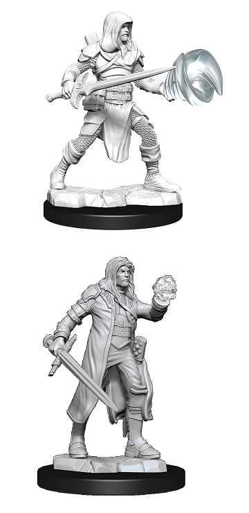 DND UNPAINTED MINIS WV13 FIGHTER/WIZARD MALE | The CG Realm